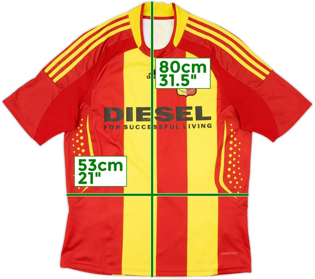 2008-09 Bassano Virtus Home Shirt - 7/10 - (L)