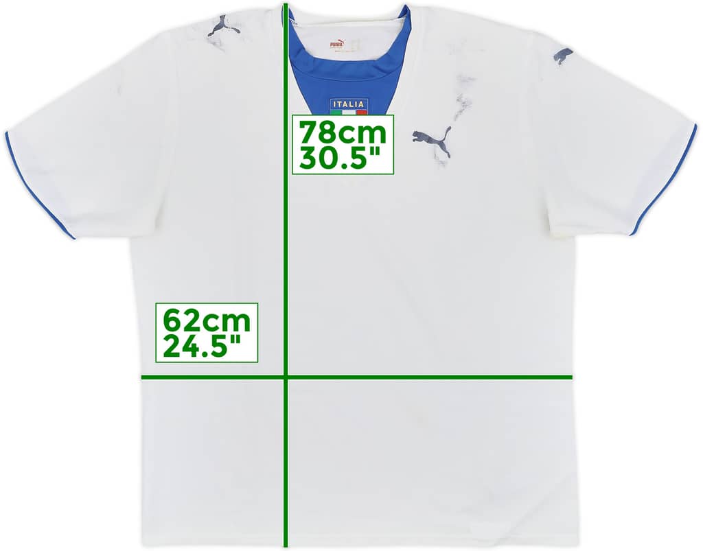 2006 Italy Away Shirt - 4/10 - (XL)