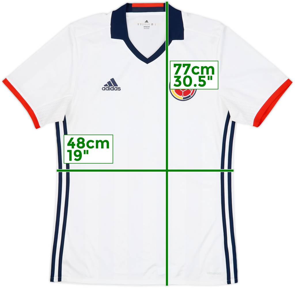 2016-18 Colombia Away Shirt - 9/10 - (M)