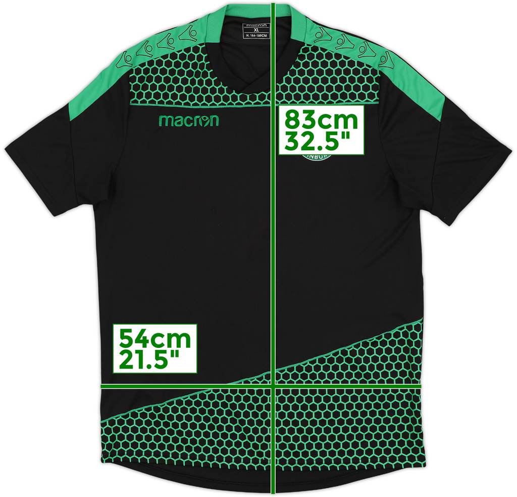 2018-19 Hibernian Macron Training Shirt - 9/10 - (XL)