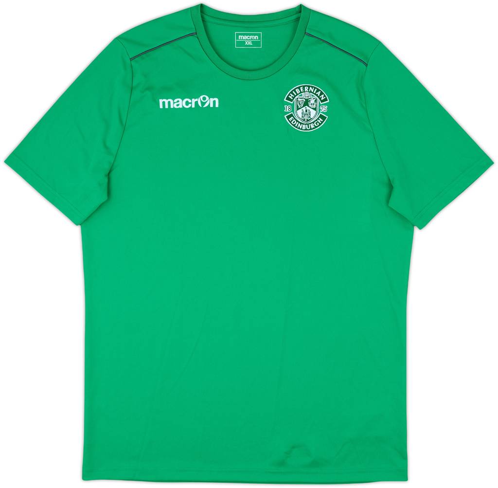 2017-18 Hibernian Macron Training Shirt - 9/10 - (XXL)
