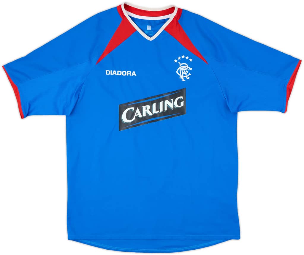 2003-05 Rangers Home Shirt - 6/10 - (L)