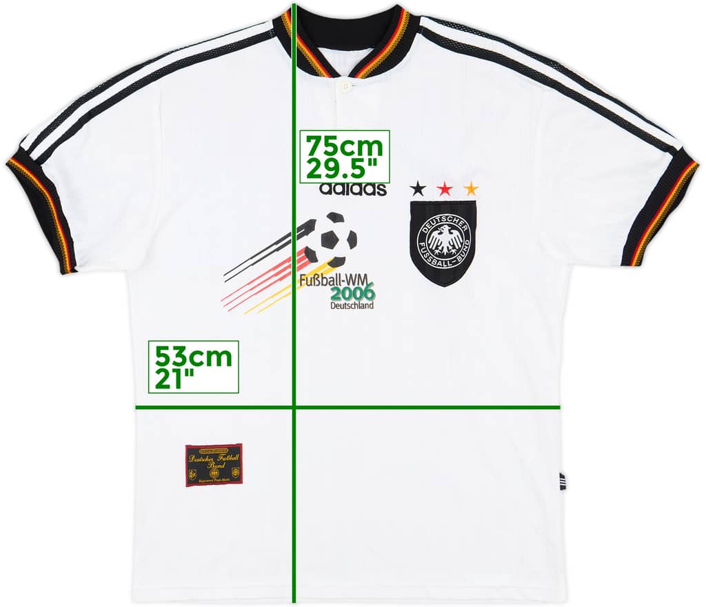 1996-98 Germany WM2006 Home Shirt - 9/10 - (L)