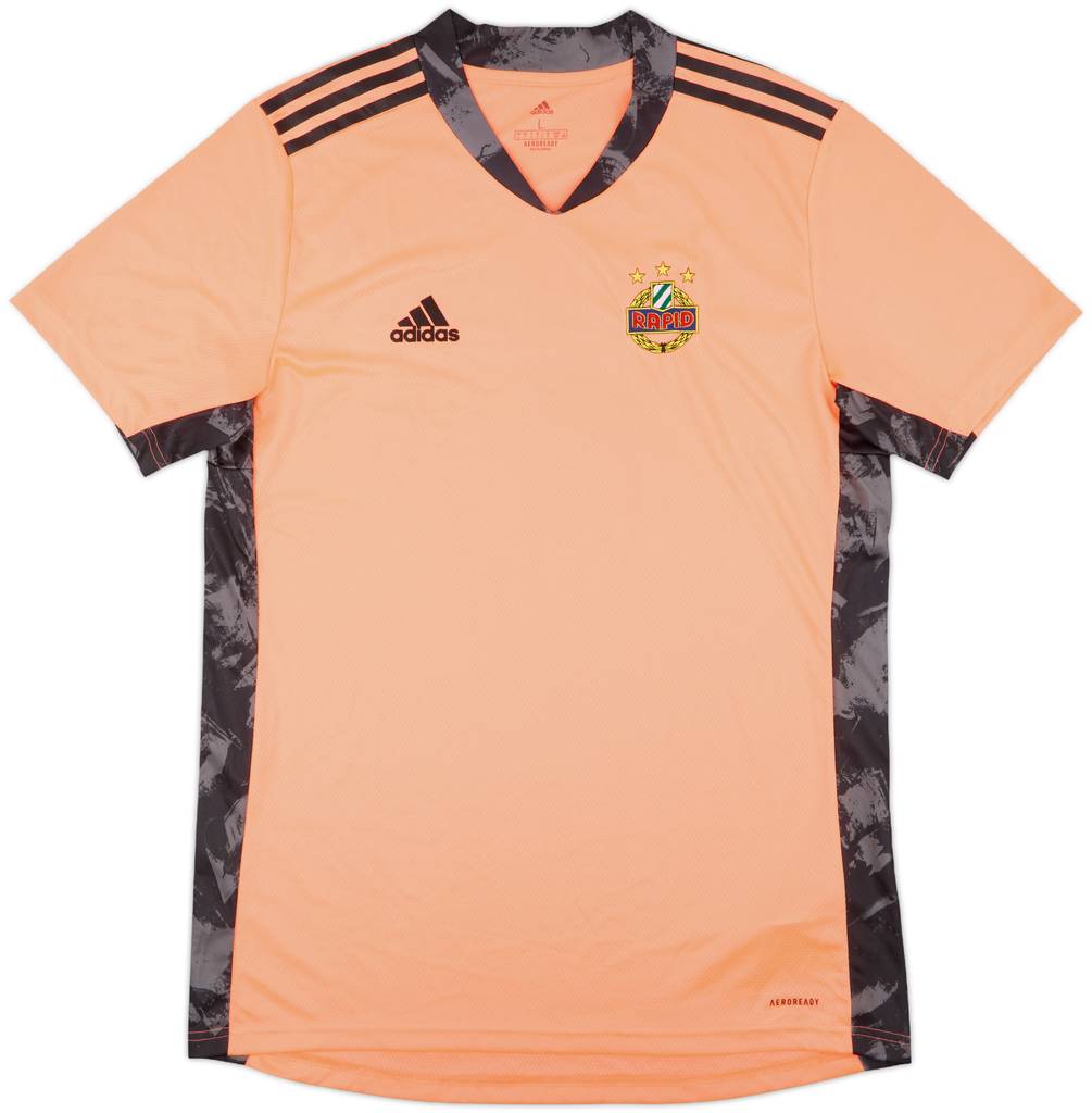 2020-21 Rapid Vienna GK S/S Shirt - 9/10 - (L)