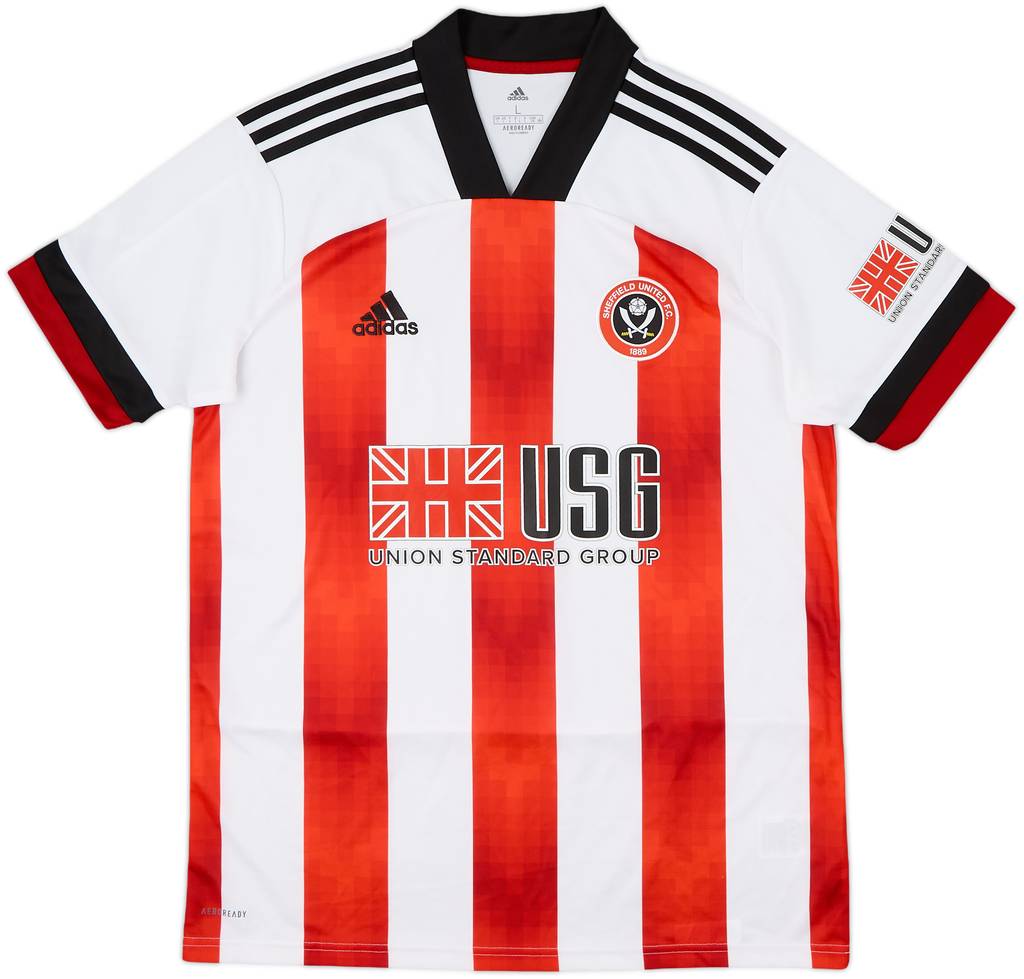 2020-21 Sheffield United Home Shirt - 10/10 - (L)