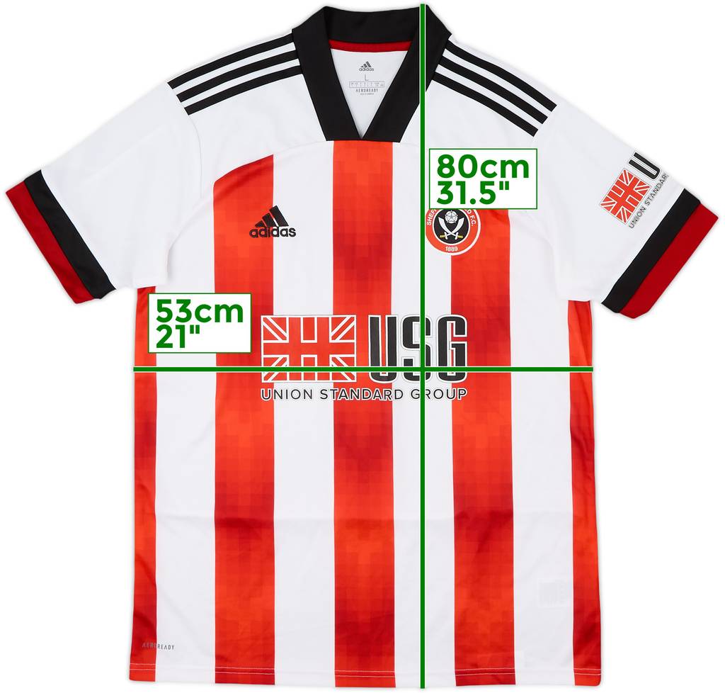 2020-21 Sheffield United Home Shirt - 10/10 - (L)