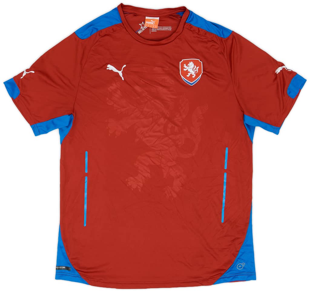 2014-15 Czech Republic Home Shirt - 8/10 - (XL)