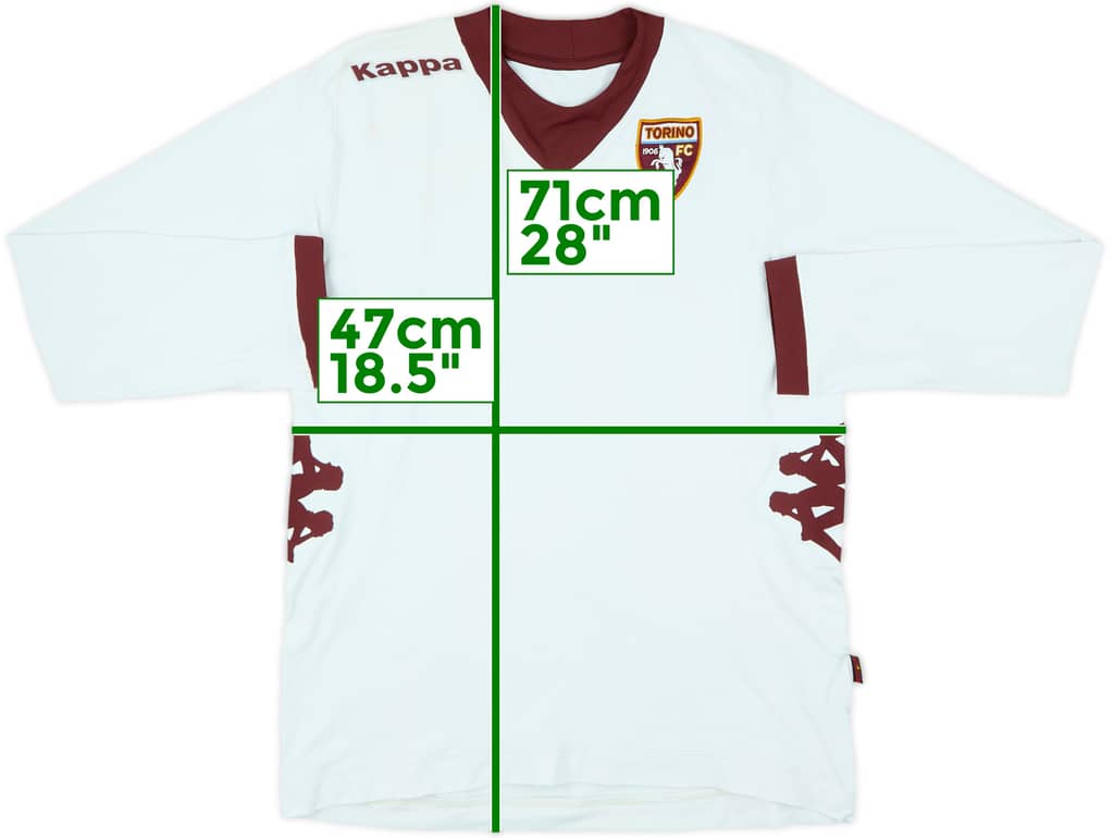 2012-13 Torino Away L/S Shirt - 7/10 - (L)