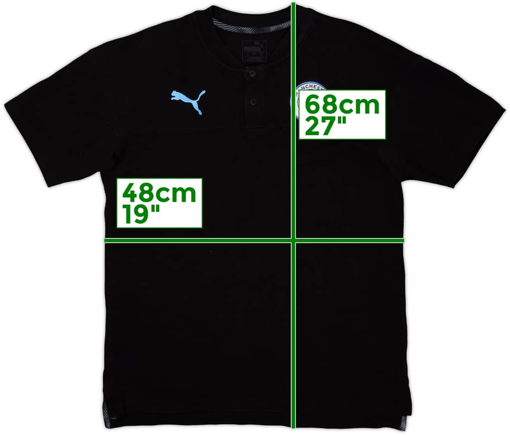 2019-20 Manchester City Puma Polo Shirt - 10/10 - (M)