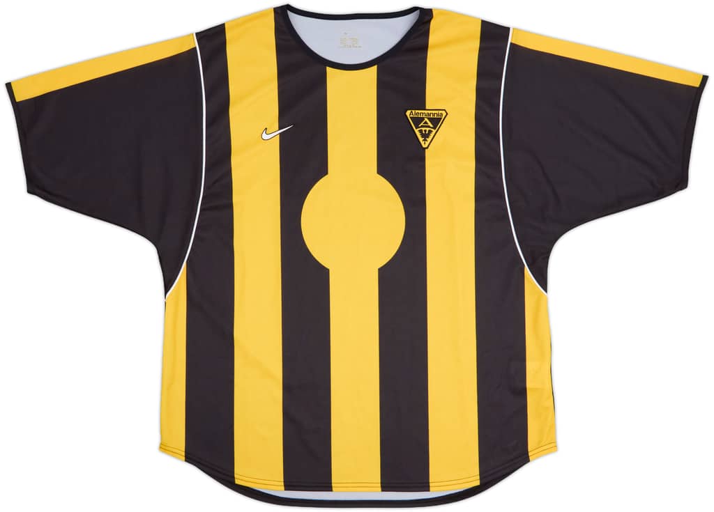 2001-02 Alemannia Aachen Home Shirt - 9/10 - (XL)