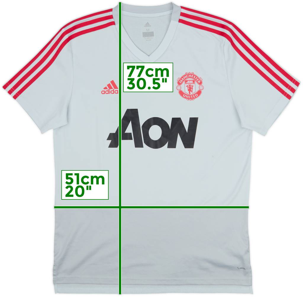 2018-19 Manchester United adidas Training Shirt - 7/10 - (M)
