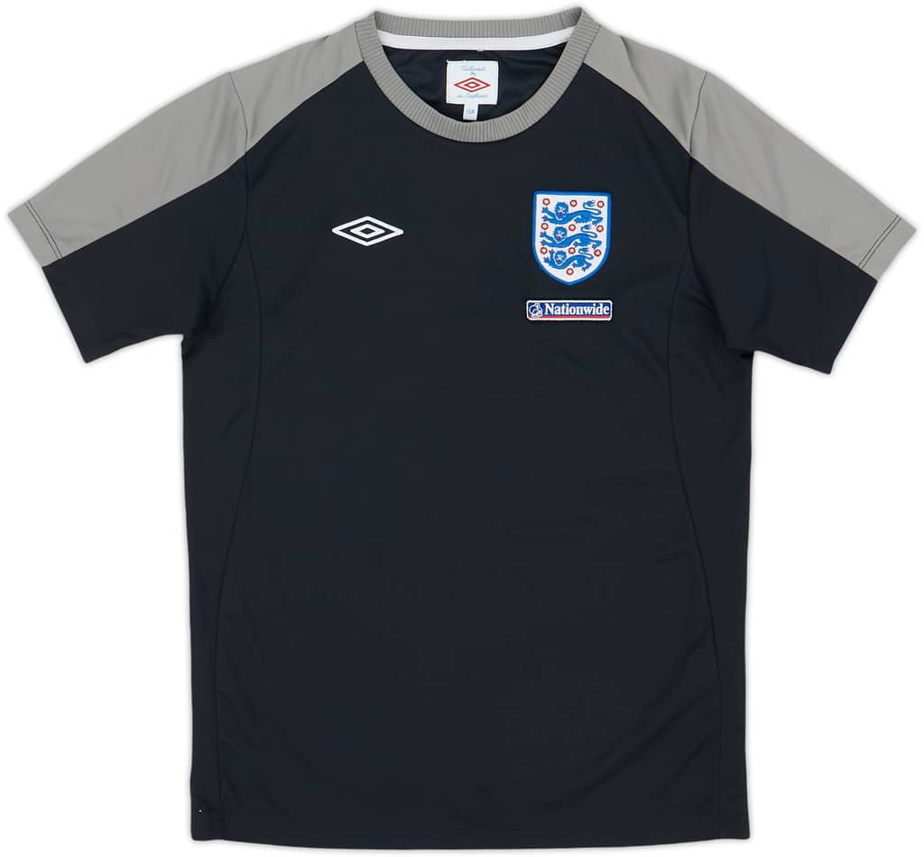 2010-11 England Umbro Training Shirt - 10/10 - (XL.Boys)
