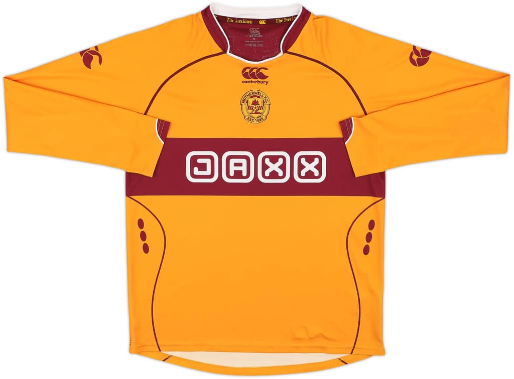2009-10 Motherwell Home L/S Shirt - 9/10 - (M)