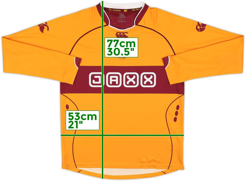 2009-10 Motherwell Home L/S Shirt - 9/10 - (M)