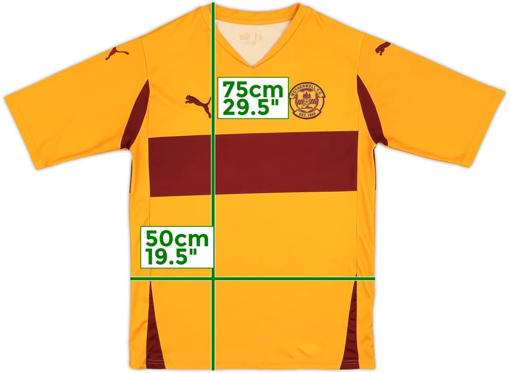 2010-11 Motherwell Home Shirt - 8/10 - (M)