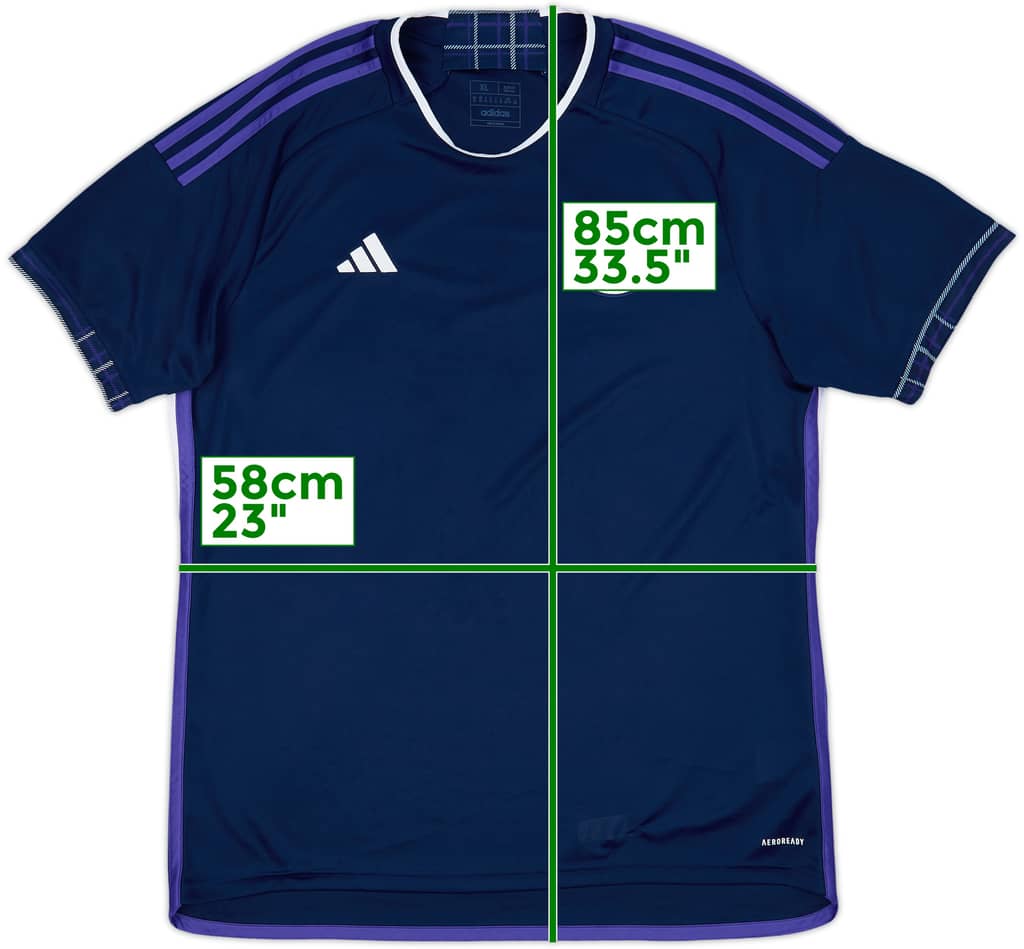 2022-23 Scotland Home Shirt - 10/10 - (XL)