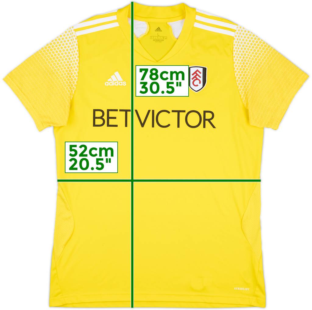 2020-21 Fulham Away Shirt - 6/10 - (L)