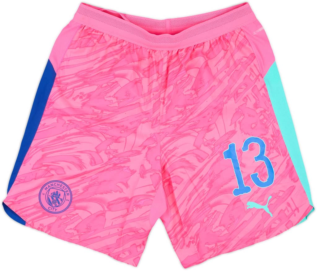 2025 Manchester City Match Issue KidSuper CWC GK Shorts # 13 (Bettinelli)