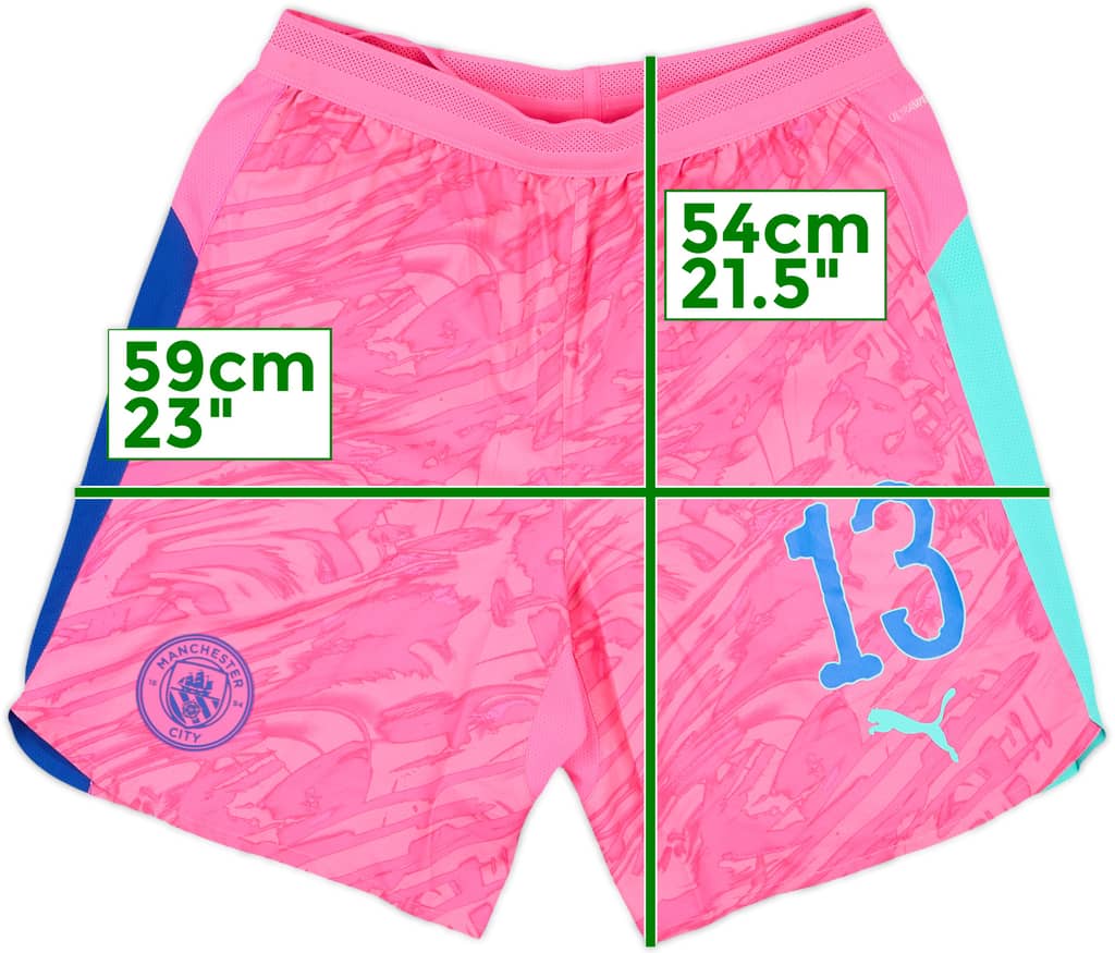 2025 Manchester City Match Issue KidSuper CWC GK Shorts # 13 (Bettinelli)