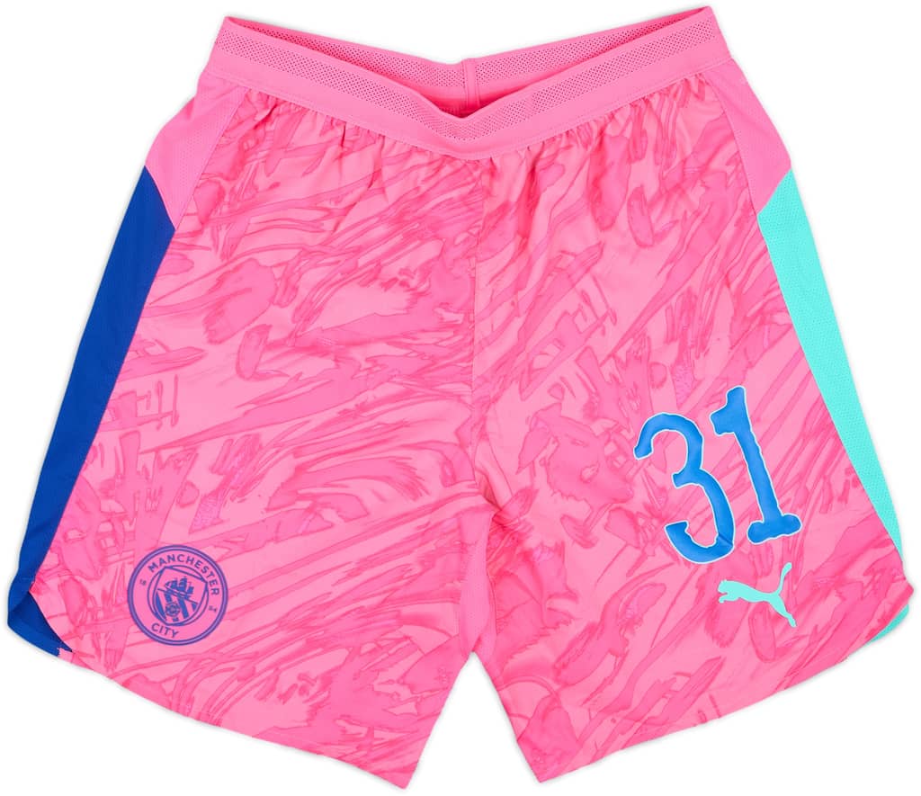 2025 Manchester City Match Issue KidSuper CWC GK Shorts # 31 (Ederson M.)