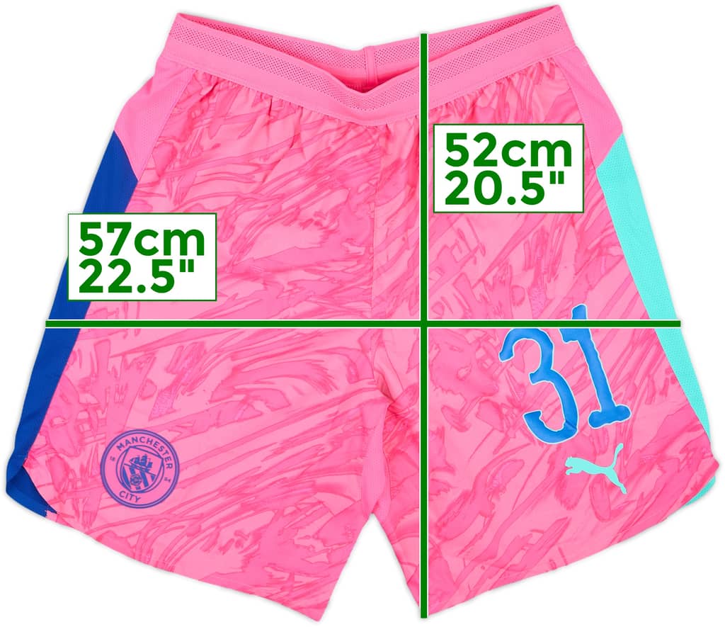 2025 Manchester City Match Issue KidSuper CWC GK Shorts # 31 (Ederson M.)