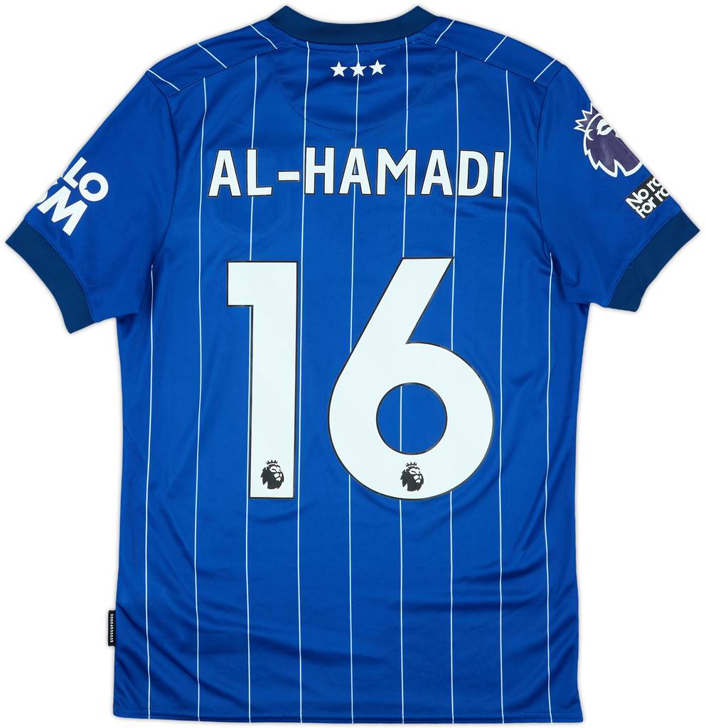 2024-25 Ipswich Match Issue Home Shirt Al-Hamadi #16