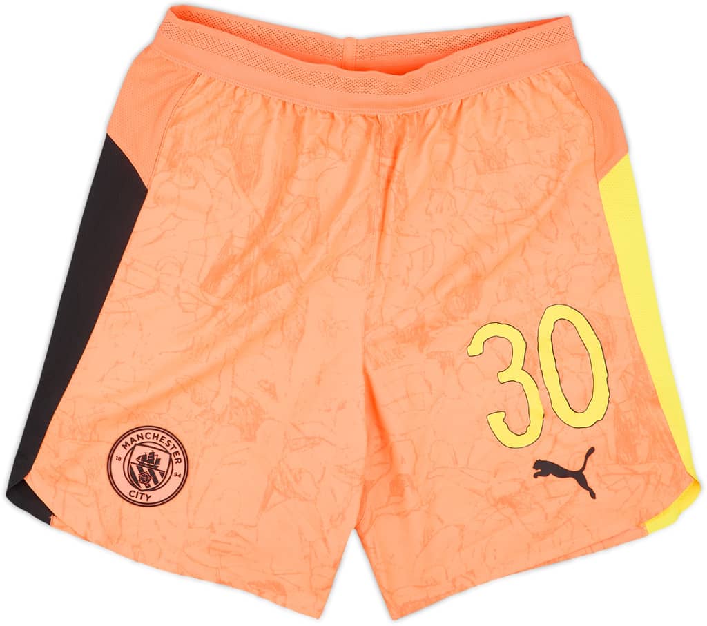 2025 Manchester City Player Issue KidSuper CWC GK Shorts #30 - 5/10 - (M)