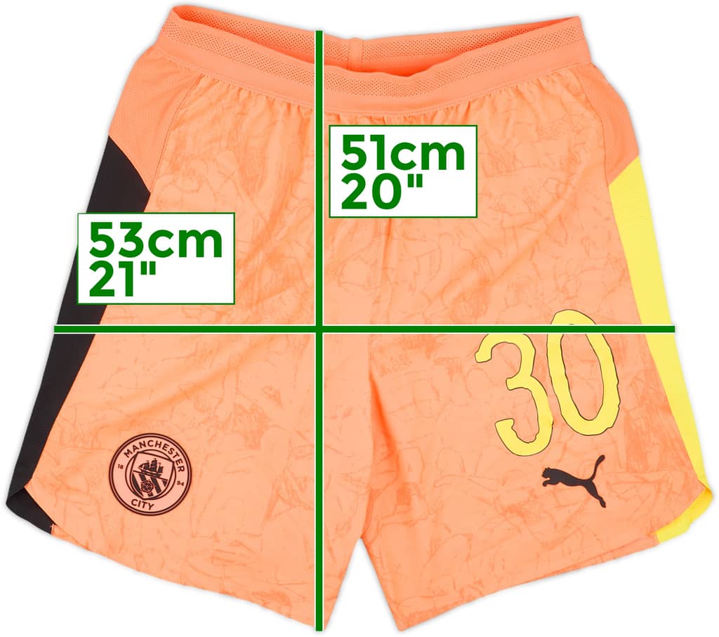 2025 Manchester City Player Issue KidSuper CWC GK Shorts #30 - 5/10 - (M)
