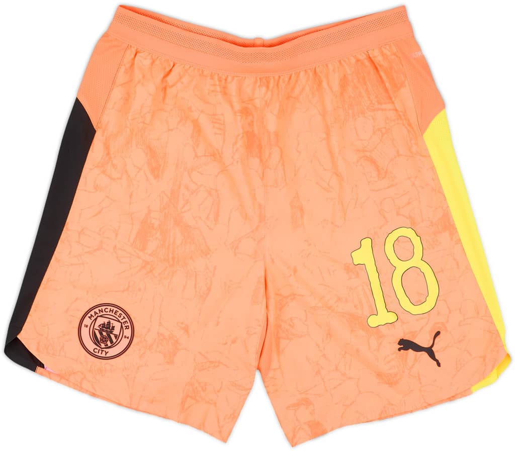 2025 Manchester City Match Issue KidSuper CWC GK Shorts # 18 (Ortega Moreno)