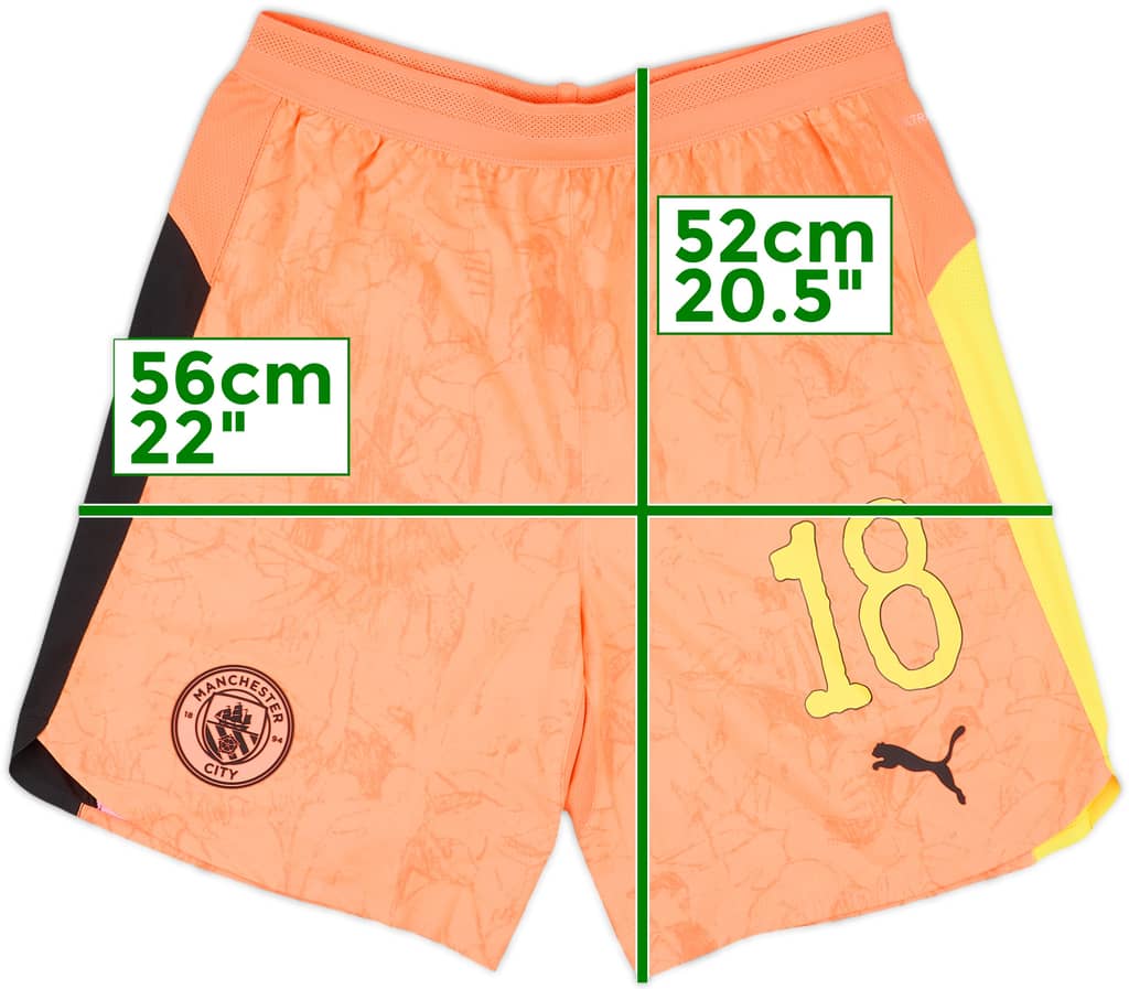 2025 Manchester City Match Issue KidSuper CWC GK Shorts # 18 (Ortega Moreno)