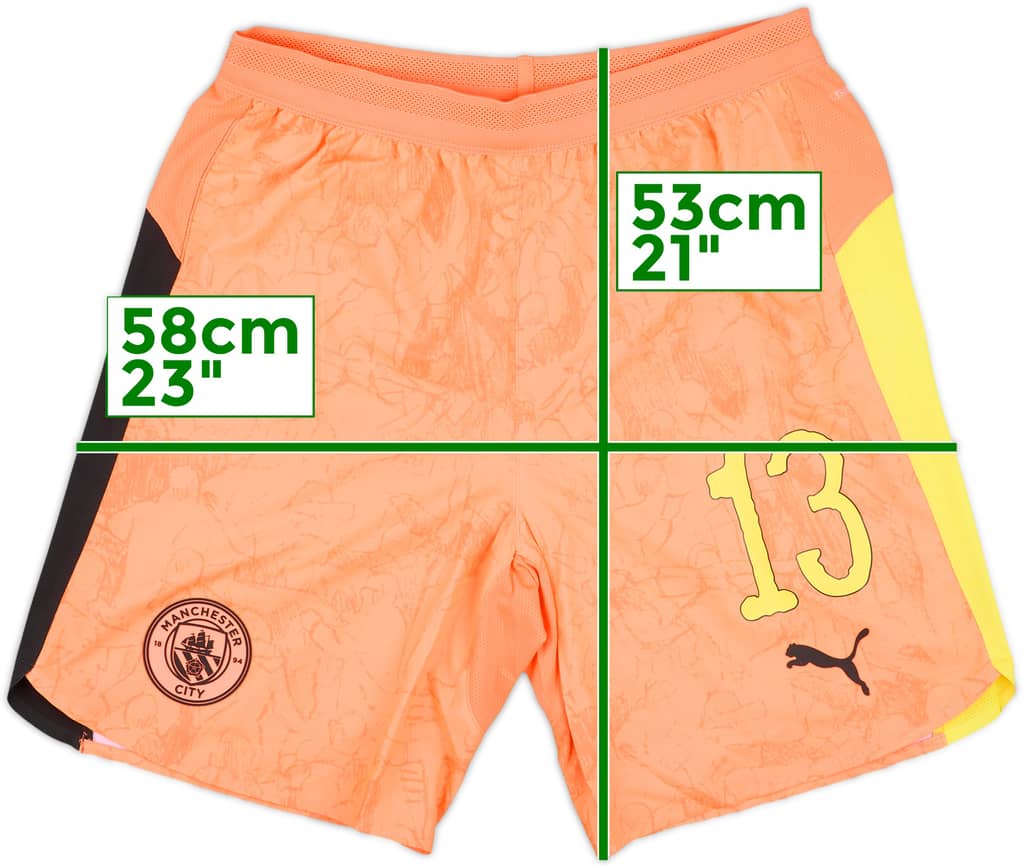 2025 Manchester City Match Issue KidSuper CWC GK Shorts # 13 (Bettinelli)