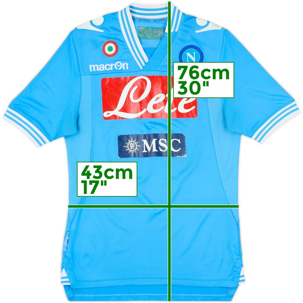 2012-13 Napoli Home Shirt - 4/10 - (S)