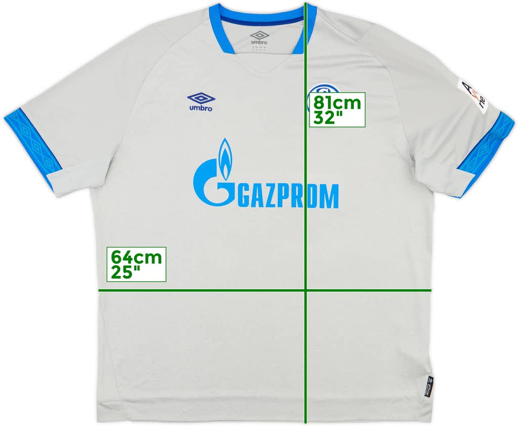 2018-19 Schalke Away Shirt - 9/10 - (3XL)