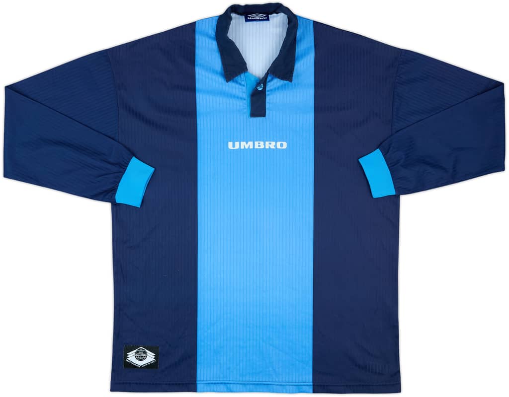 1990s Umbro Template L/S Shirt - 9/10 - (XL)
