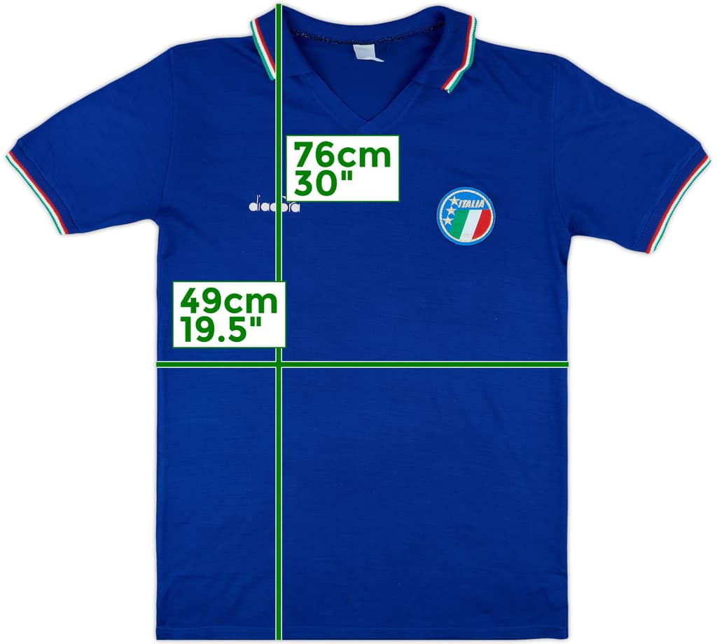 1986-88 Italy Home Shirt - 8/10 - (M)