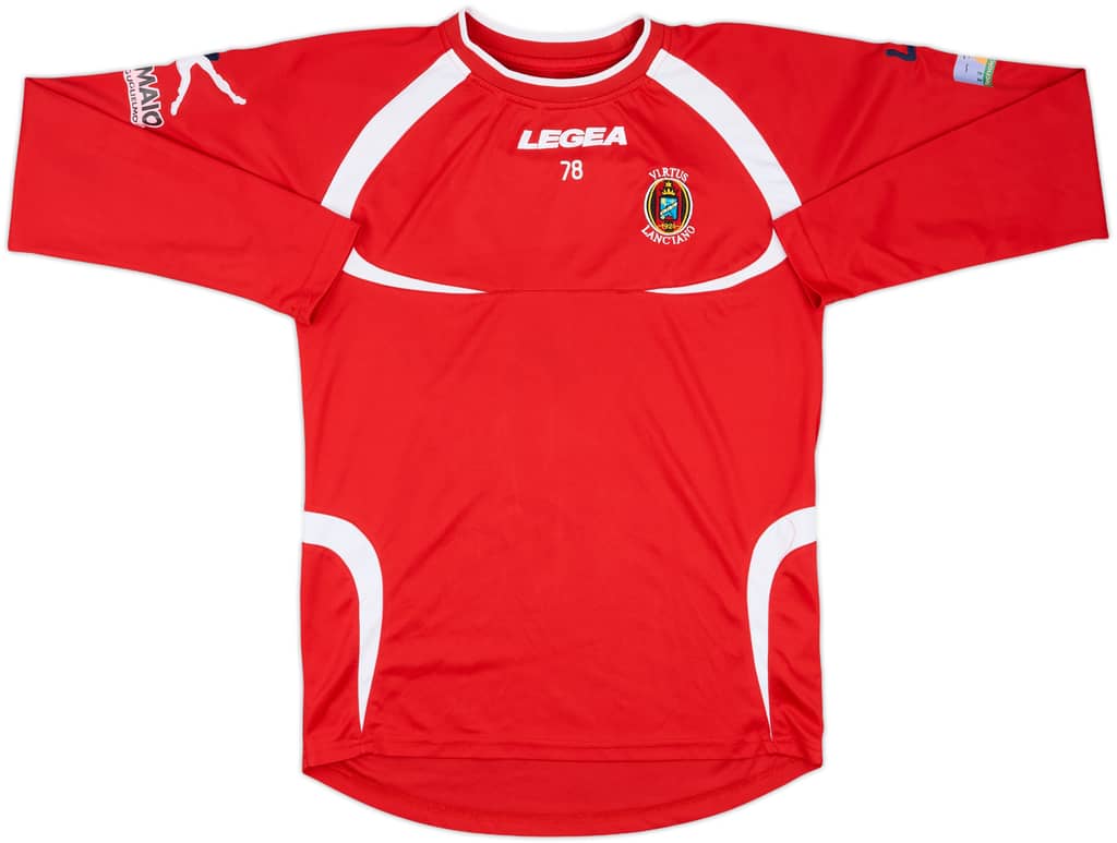 2000s Virtus Lanciano Legea Player Issue Training L/S Shirt #78 - 9/10 - (M)
