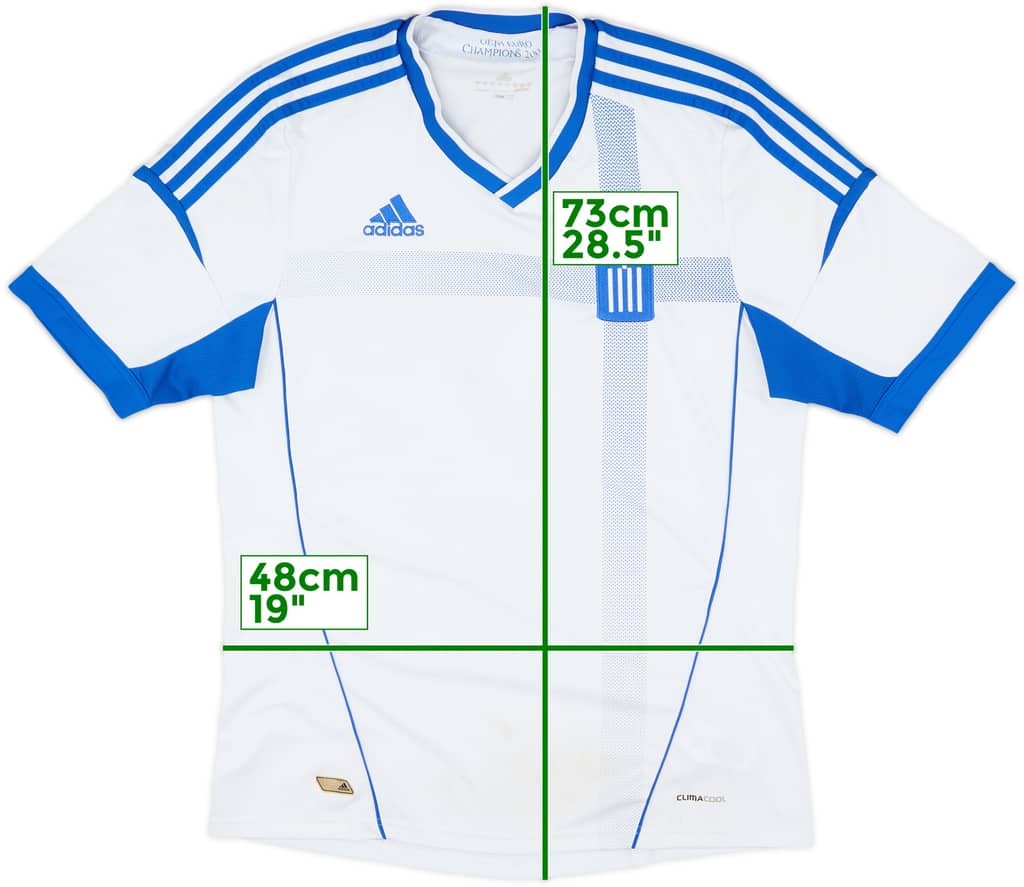 2012-13 Greece Home Shirt - 6/10 - (L)