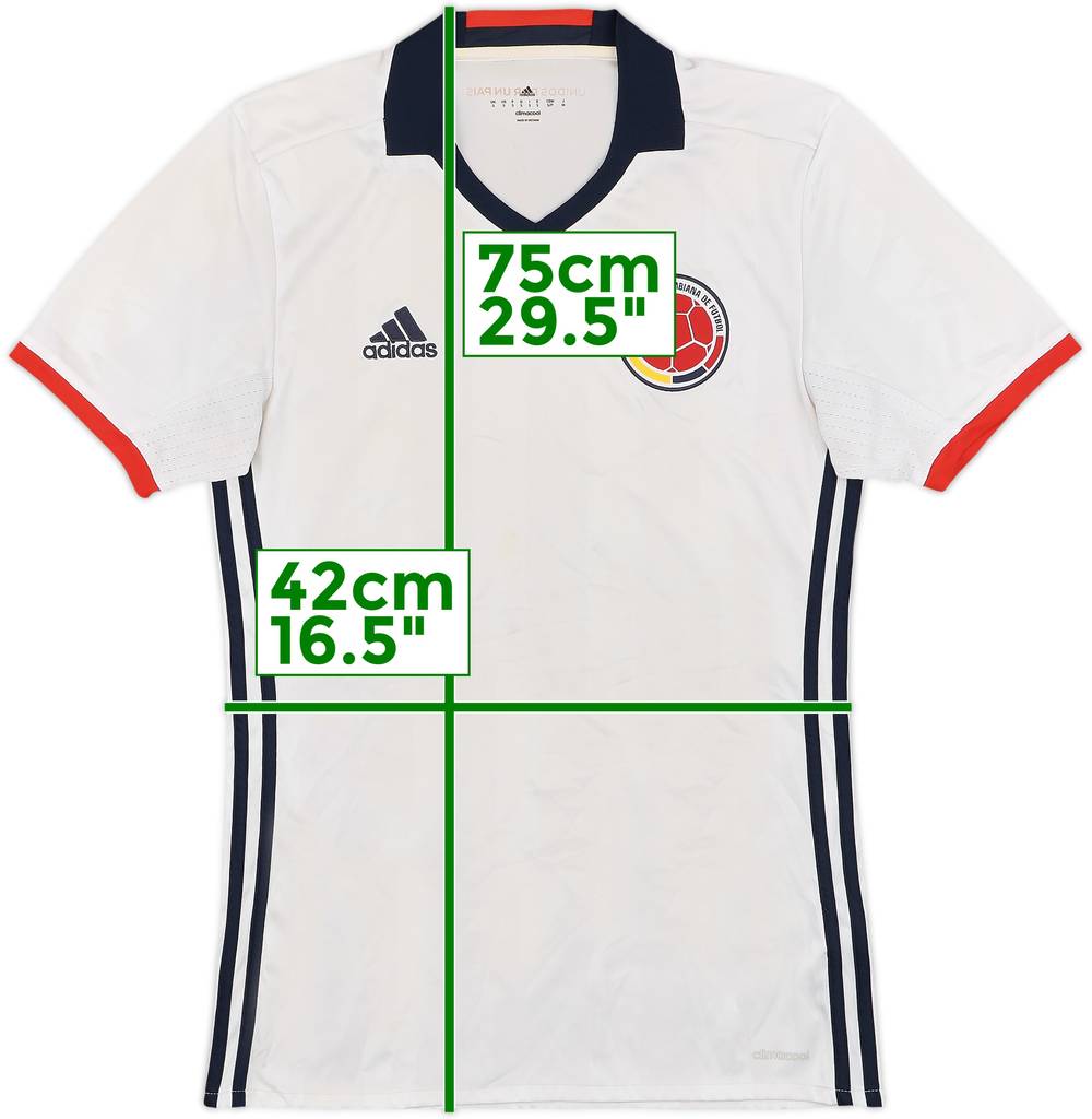 2016-18 Colombia Away Shirt - 6/10 - (S)