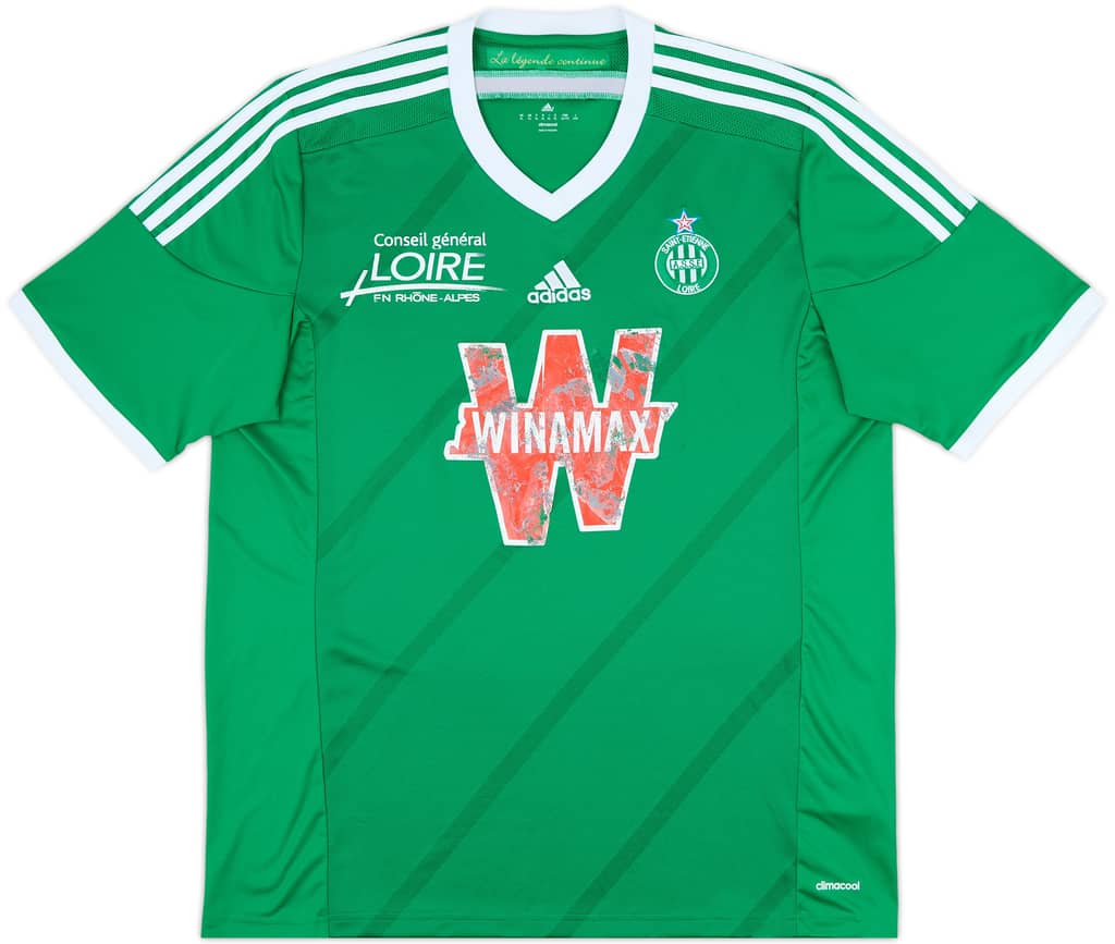 2014-15 St Etienne Home Shirt - 4/10 - (XL)