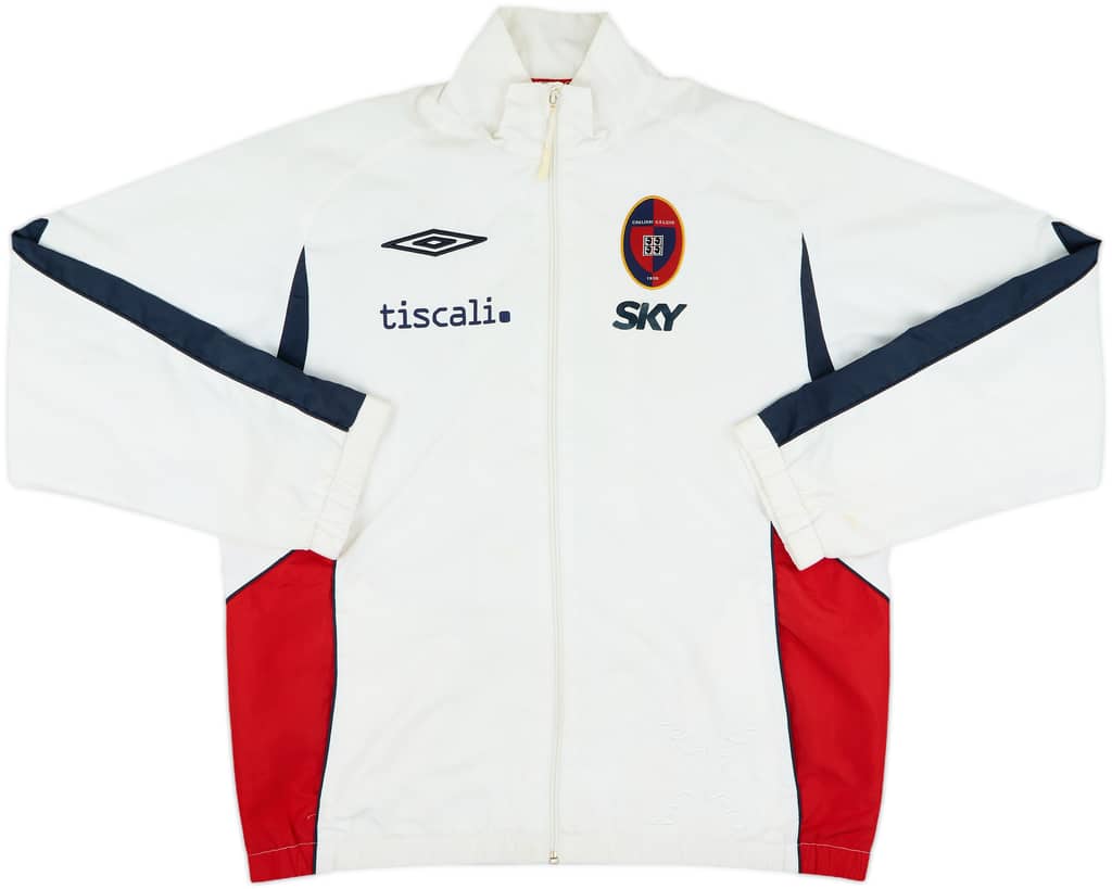 2007-08 Cagliari Umbro Track Jacket - 6/10 - (L)