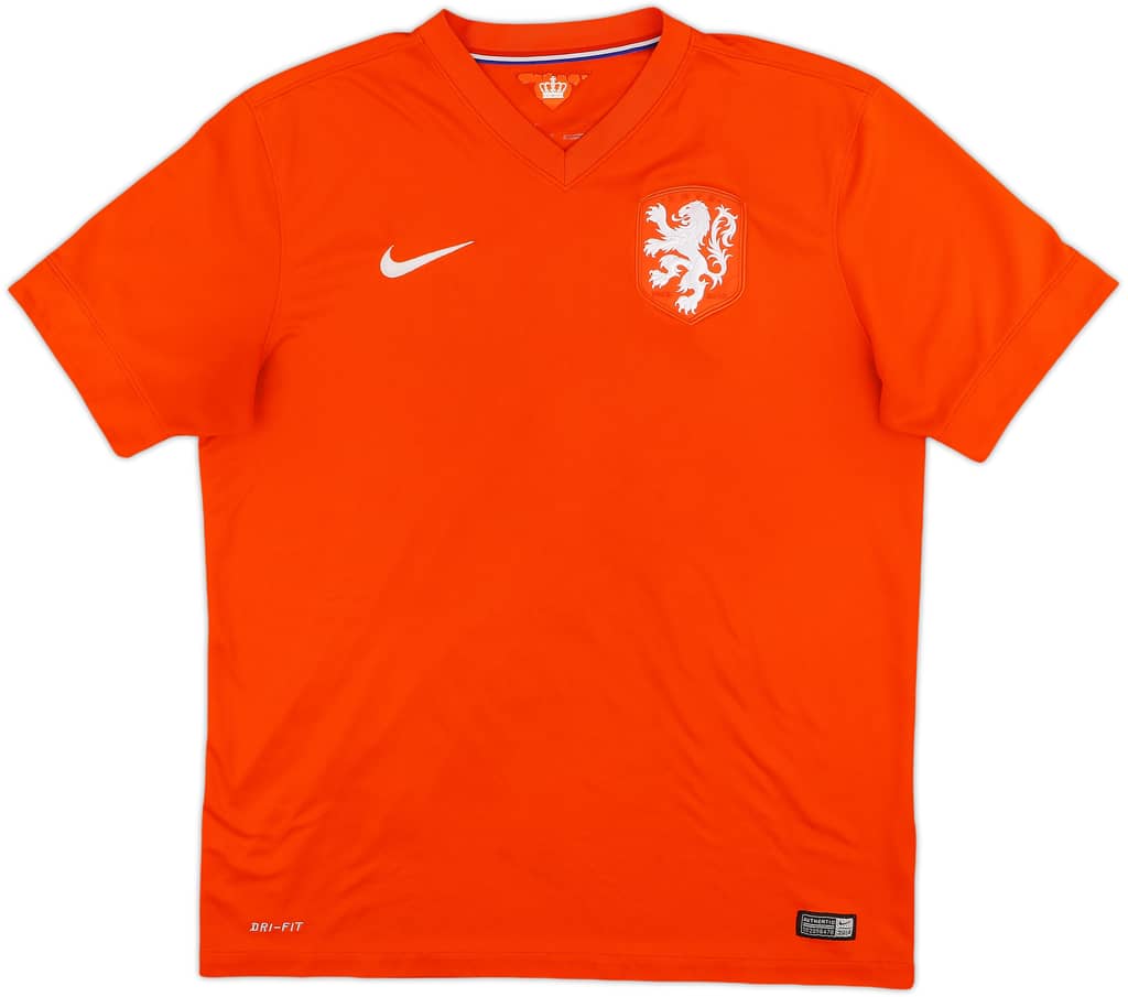 2014-15 Netherlands Home Shirt - 5/10 - (L)