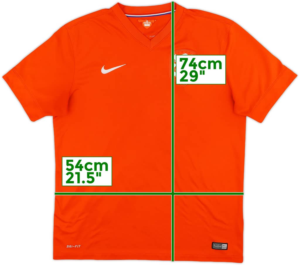2014-15 Netherlands Home Shirt - 5/10 - (L)