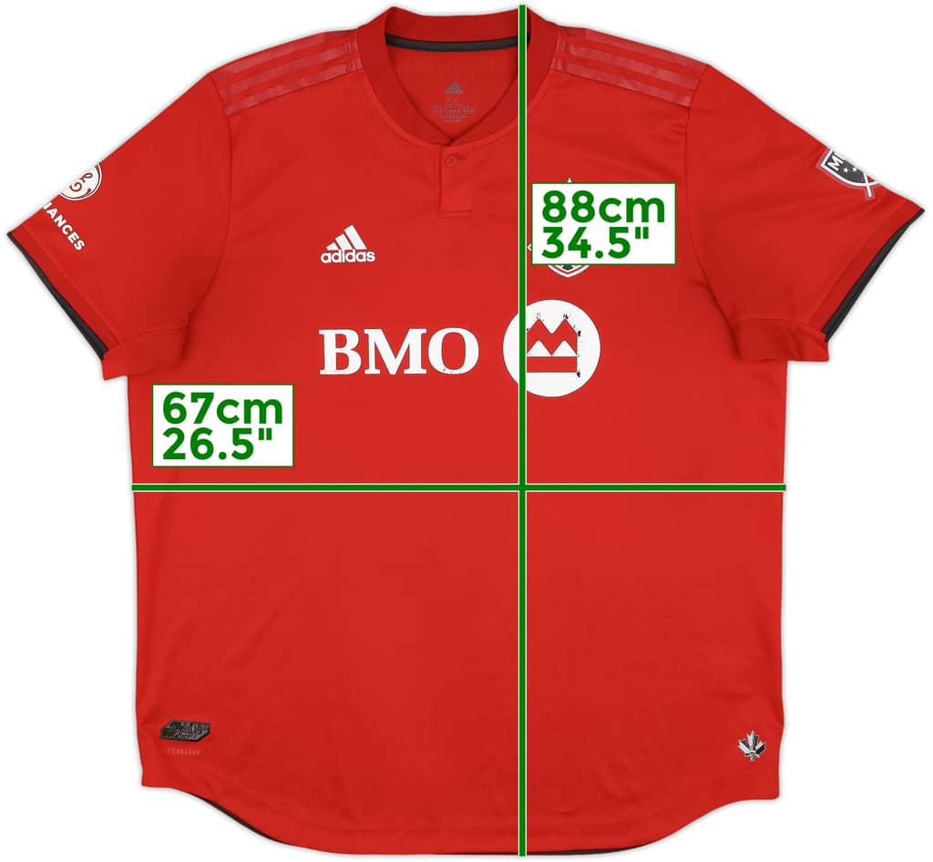 2019-20 Toronto FC Authentic Home Shirt - 7/10 - (XXL)