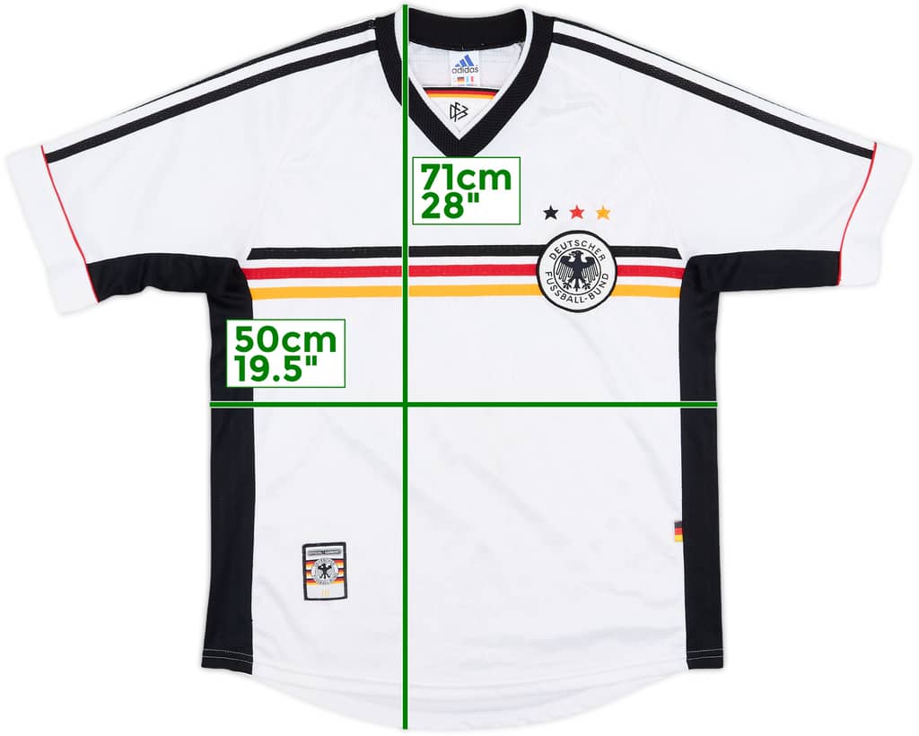 1998-00 Germany Home Shirt - 8/10 - (XL.Boys)