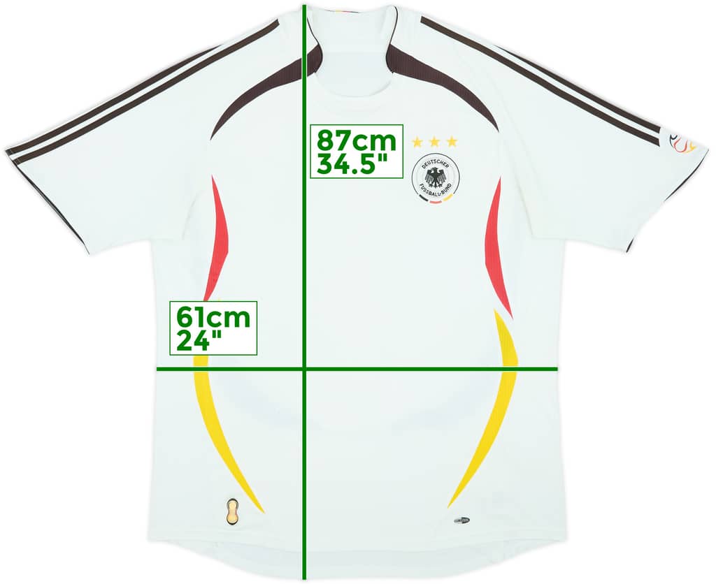 2005-07 Germany Home Shirt - 5/10 - (3XL)