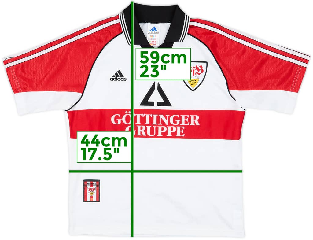 1998-99 Stuttgart Home Shirt - 8/10 - (L.Boys)