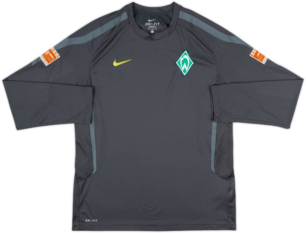 2010-11 Werder Bremen Nike Training L/S Shirt - 8/10 - (L)