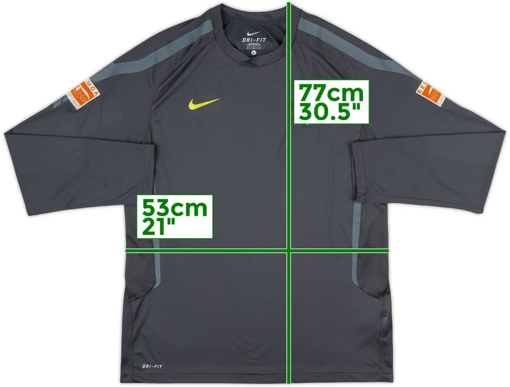 2010-11 Werder Bremen Nike Training L/S Shirt - 8/10 - (L)
