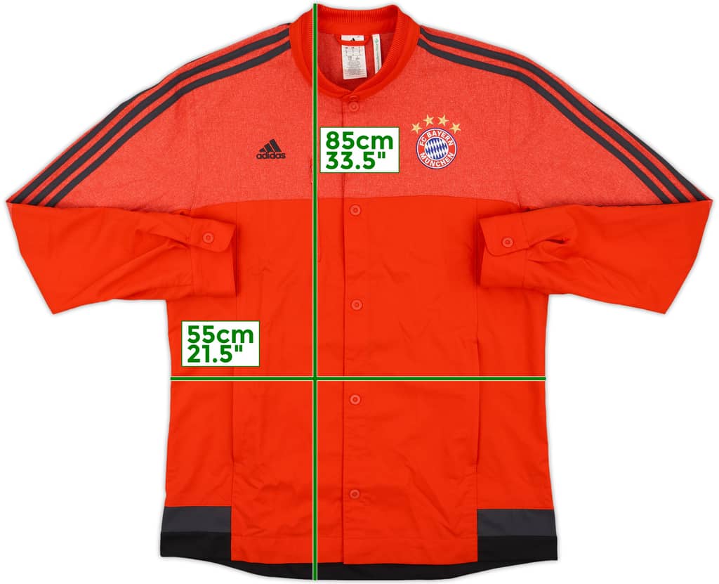 2014-15 Bayern Munich adidas Anthem Jacket - 10/10 - (L)