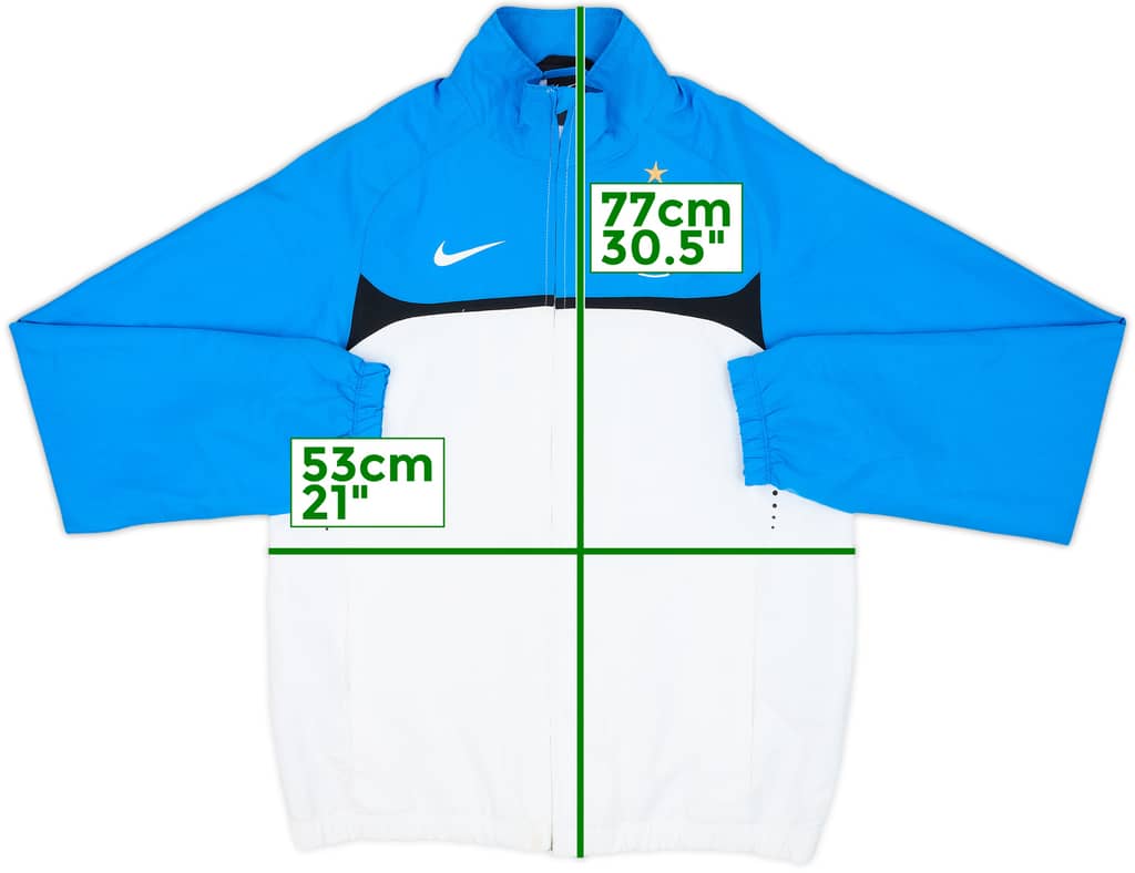 2010-11 Inter Milan Nike Track Jacket - 7/10 - (S)
